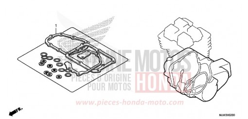 KIT GUARNIZIONI B CB500XAG di 2016